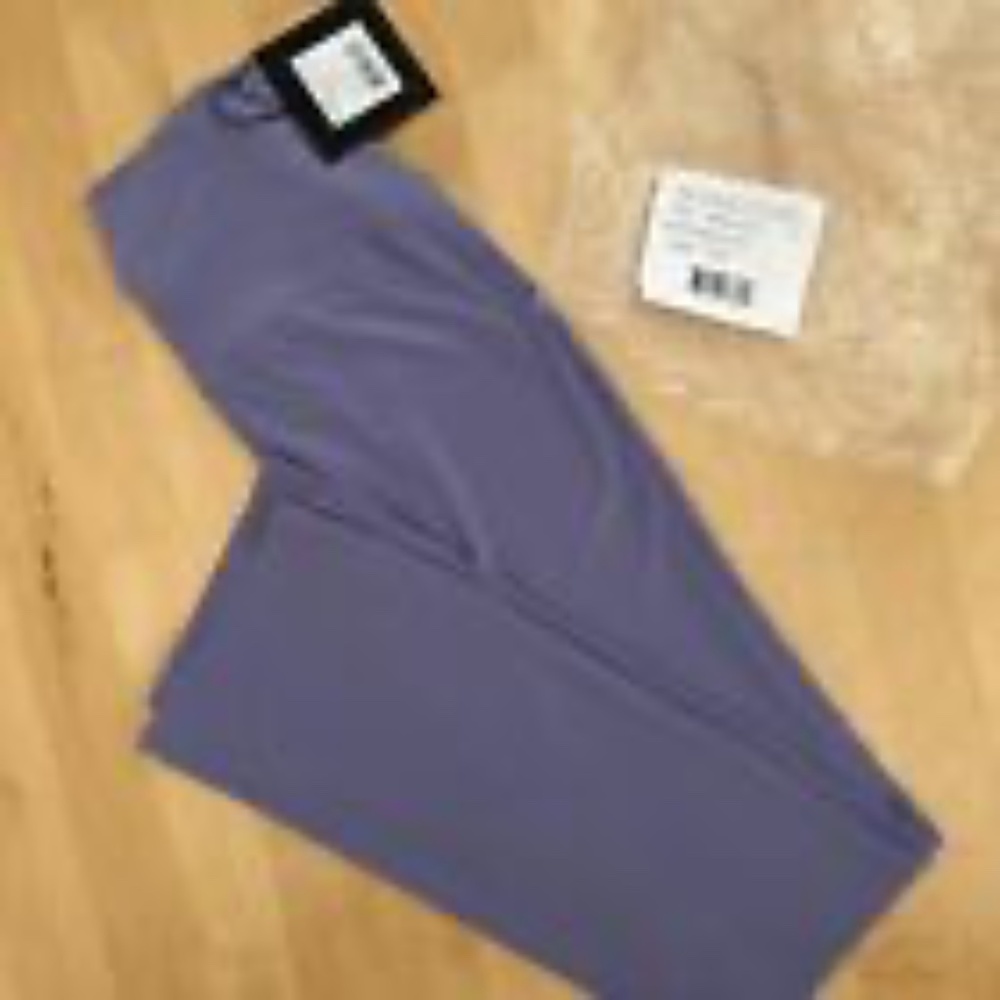 NWT! NORMA KAMALI 4 WAY STRETCH LYCRA PULL ON BOOT PANT XS VIOLET